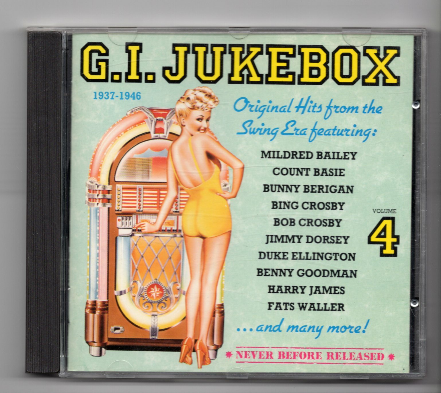 (JE360) G.I. Jukebox Vol 4, 1937-46, 19 tracks various artists - 1993 CD