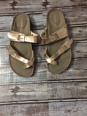 madden girl bryceee rose gold