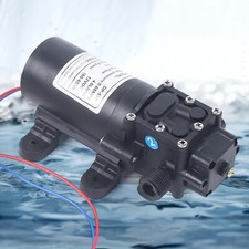 Pompa Acqua Elettrica 12V, Pompa Olio a Diaframma con Alta Capacità Autoadescante