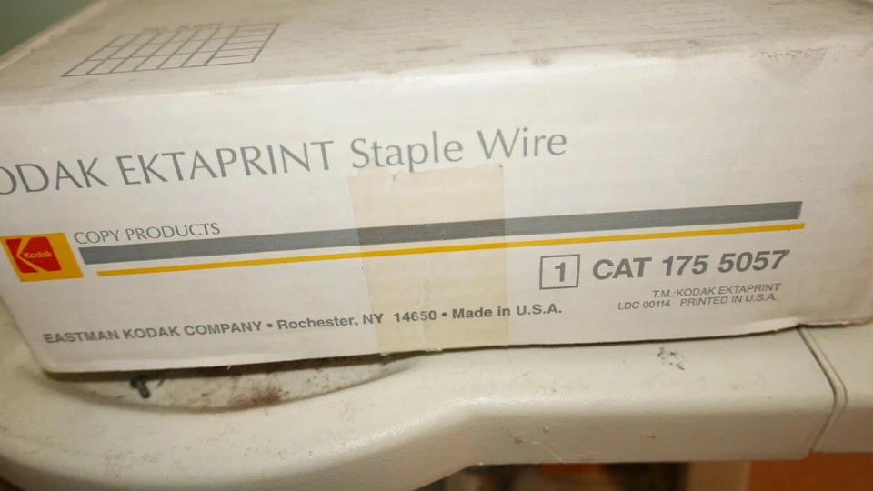 Estuche de 2 carretes Kodak Ektaprint grapa alambre # 175-5057 1755057 Foto 3 de 3