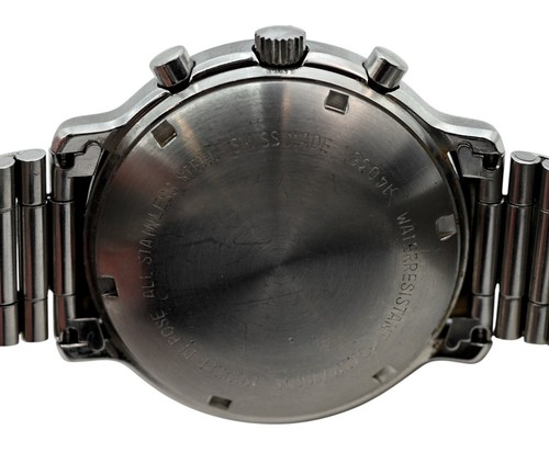 Bucherer 40mm Men's Automatic 7750 Chronograph Day-Date SS Watch! Ref: 14036! - Picture 9 of 10