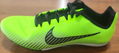 New Nike Womens Zoom Rival M 9 Track Shoes AH1021-302 Size 9. Green Black Cleat
