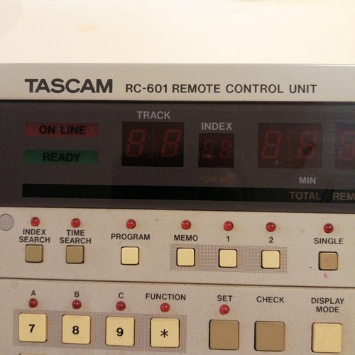 Tascam RC-601 Remote Control Unit For CD-601 - Picture 5 of 5