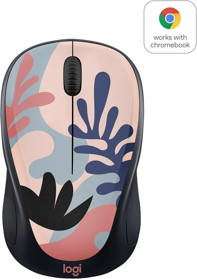 Logitech M317c Compact Wireless Mouse - Coral Reef - Image 2 of 4