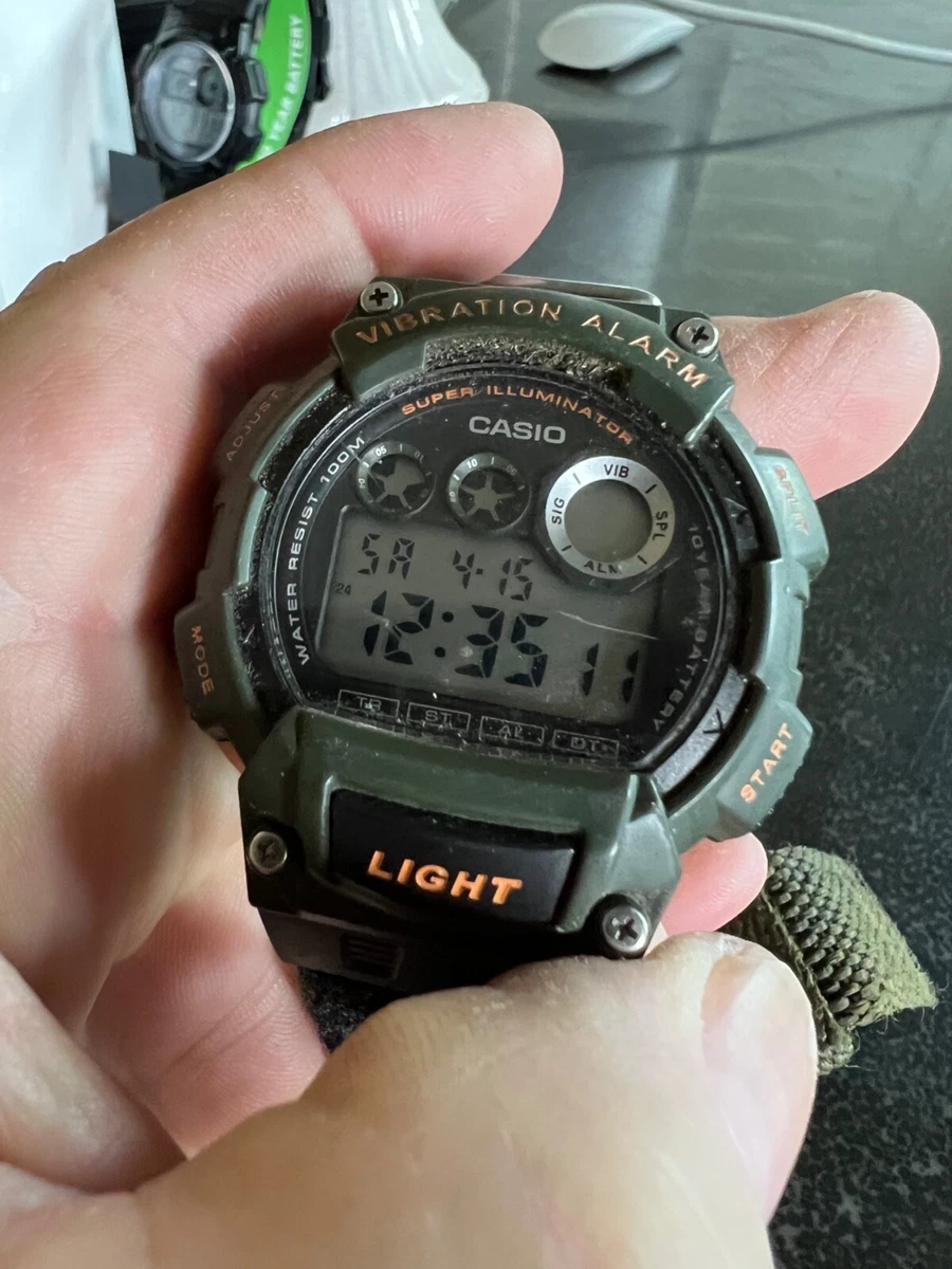 How to adjust casio illuminator watch new arrivals