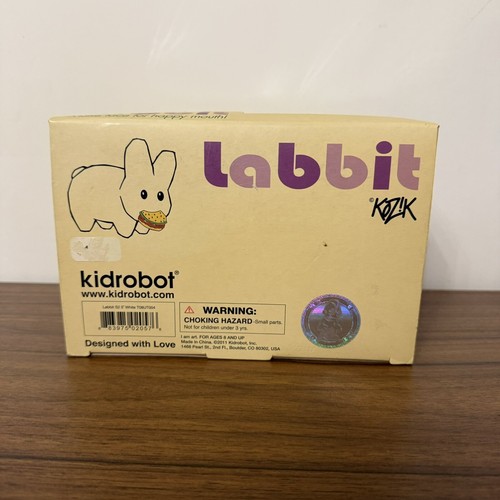 Labbit Kidrobot White Popsicle Lips Bone Accessories Vinyl Figure 5" - Picture 4 of 6