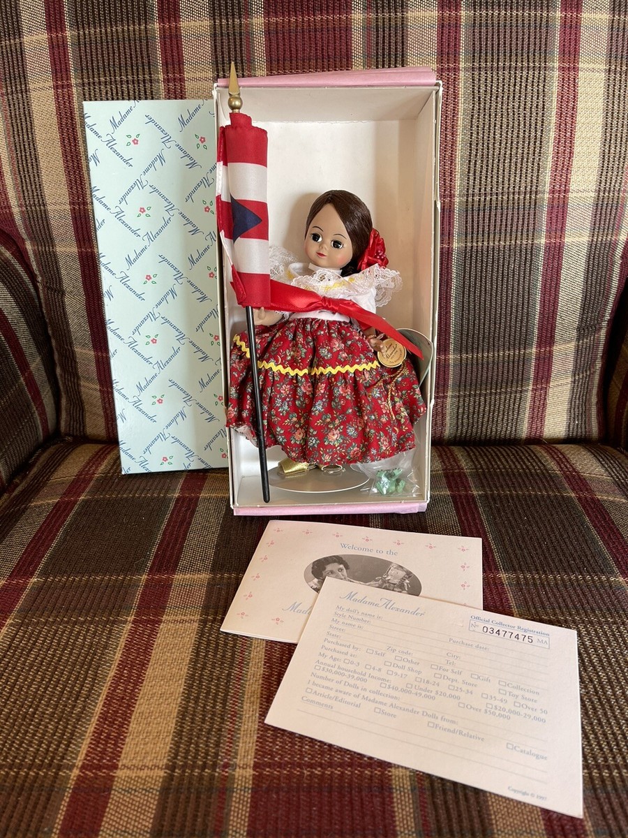 Madame Alexander 8” Doll 24120 - Puerto Rico, NIB | eBay