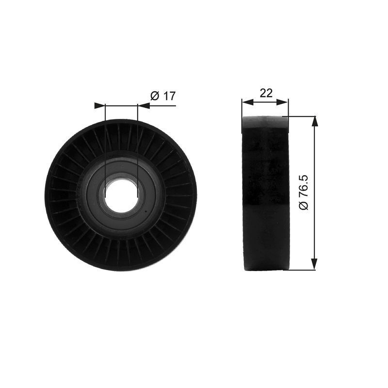 ✅Fits GATES T36183 V-RIBBED BELT PULLEY ⭐UK Seller⭐ - Image 27