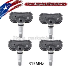 4x TPMS Tire Pressure Sensor 42753-SHJ-A53 For Honda Ridgeline Odyssey Acura