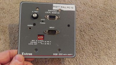 Extron Panel Series Interface with ADSP pn- RGB 550 | eBay