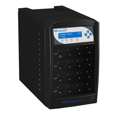 1 - 15 Vinpower SD MicroSD Secure Digital Card Flash Duplicator SDSHARK-15T-BK
