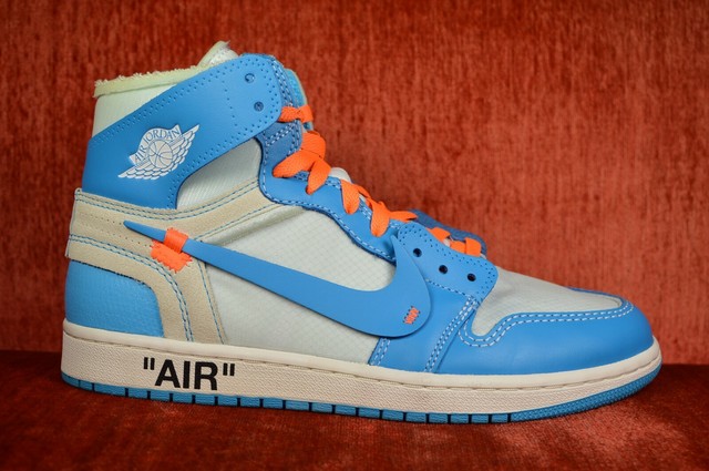 jordan 1 x off white unc