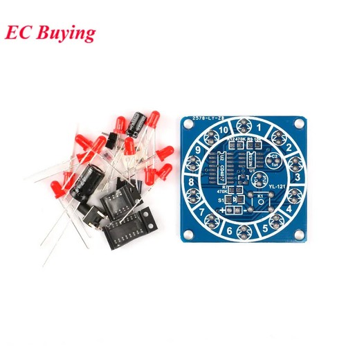 4.5~5V DIY LED Dice Kit Electric Dice NE555 CD4017 DIY Set -20~60