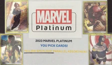 2023 Marvel Platinum YOU PICK! YELLOW SPOTLIGHT PARALLEL Assorted Cards