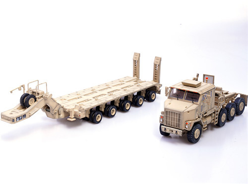 PanzerKampf US Oshkosh M1070 Panzertransporter Traktor Desert Livery 1/72 Modell - Bild 12 von 12