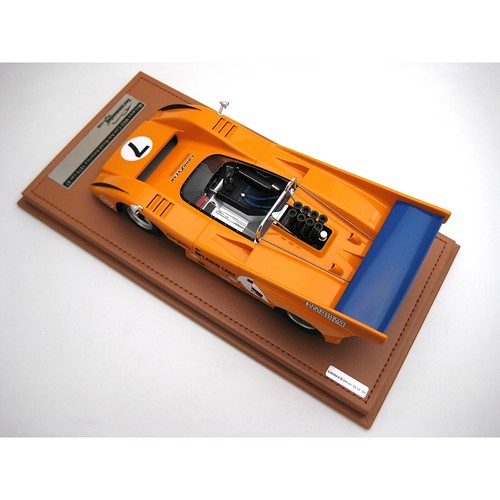 New Tecnomodel McLAREN M8D CAN-AM N7 1970 1:18 Model Car Orange TM18-331B KidBX - Picture 3 of 3