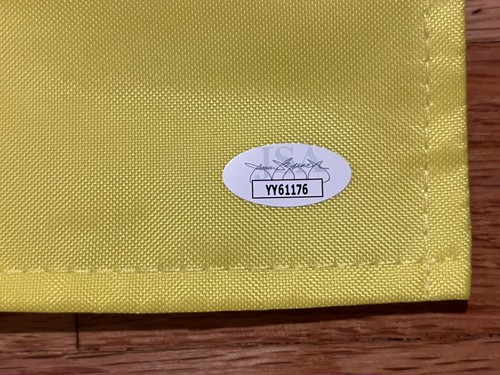 JORDAN SPIETH SIGNED MASTERS FLAG UNDATED PROOF JSA COA HOF AUTHENTIC - Picture 2 of 3