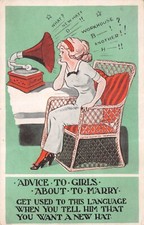 BAMFORTH OLD  COMIC POSTCARD MUSIC GOOD PLUS TO VERY GOOD