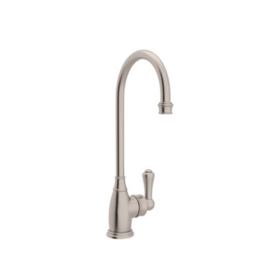 Rohl U.4700STN-2- Single Lever Single Hole Bar/Food Prep Faucet, Satin Nickel