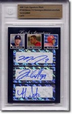 Matt Dominguez * Will MIDDLEBROOKS Neftali Soto Autograph Rookie Auto BGS #/5