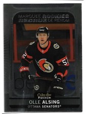 2021-22 Upper Deck O-Pee-Chee Platinum Marquee Rookies #256 Olle Alsing