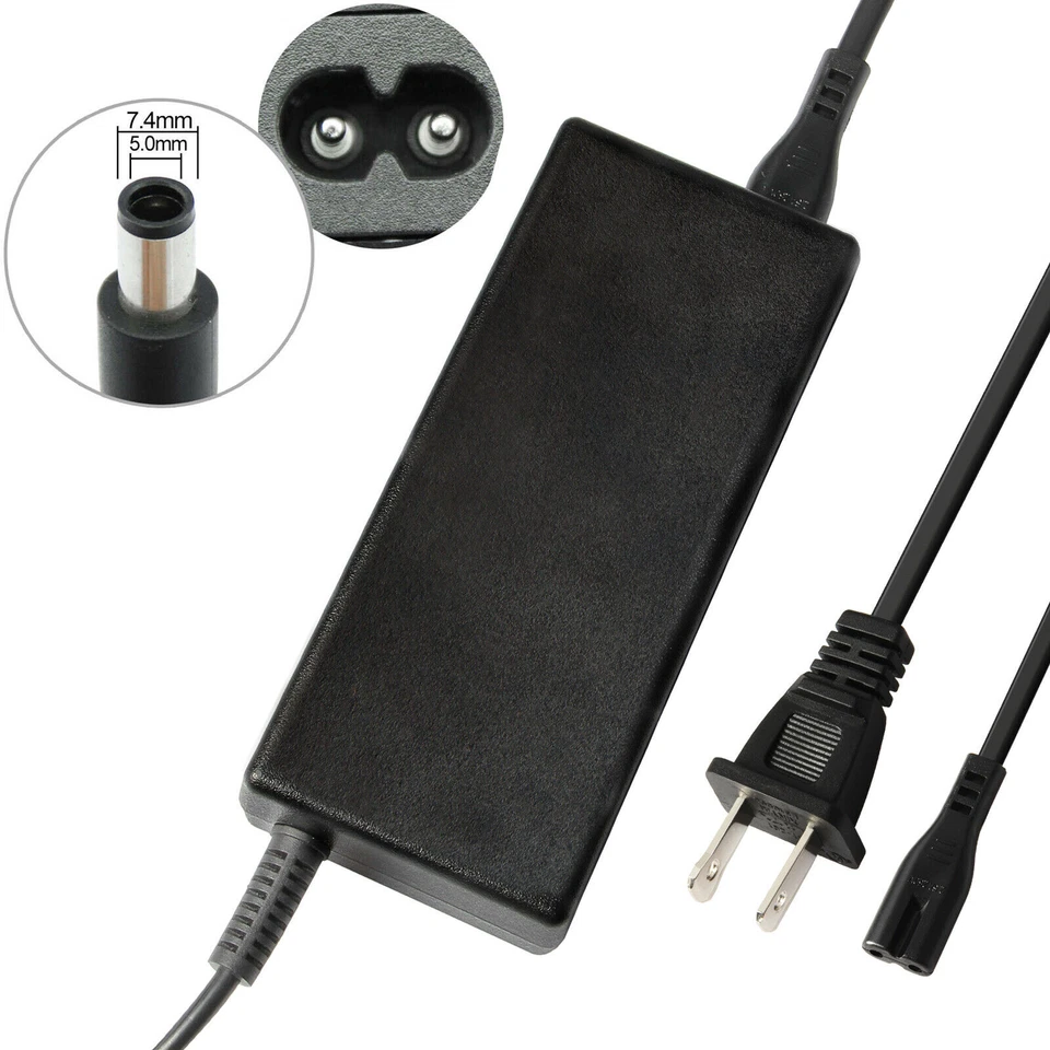 Адаптер переменного тока зарядное устройство 90 Вт для HP Compaq Presario CQ40 CQ50 CQ56 CQ57 CQ60 CQ61 CQ70 - Изображение 3 из 4