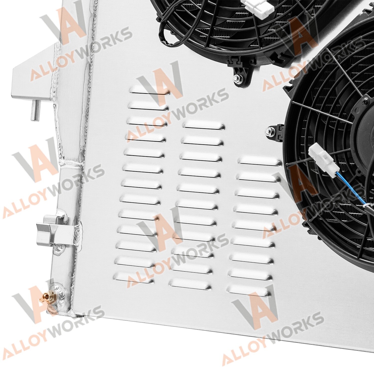 3 Row Radiator Shroud Fan For 03-2009 Dodge Ram 2500 3500 5.9L 6.7L L6 DIESEL thumbnail 4