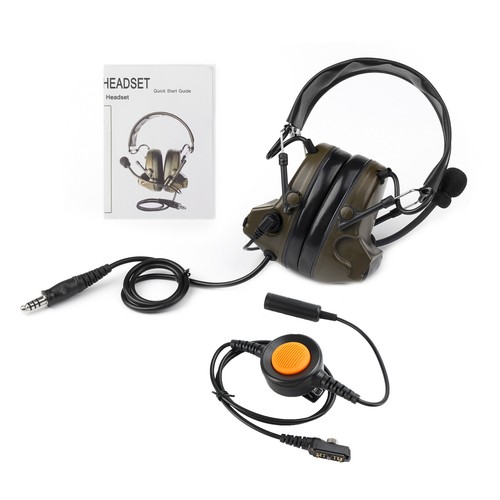 Z Tactical H50 Headset For Hytera PD780/780G/700/700G/788/782/785 PT580H Radio - Zdjęcie 16 z 16