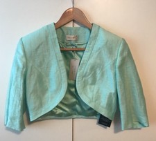 Minuet Petie Size 10 Linen Mix Balero Jacket Rrp £99