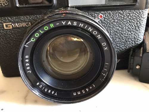 Vintage photo Camera Yashica 45 mm Electro 35 with accessories original case - Picture 4 of 12