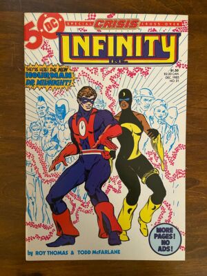 INFINITY INC #21 (DC, 1984) VF Todd McFarlane