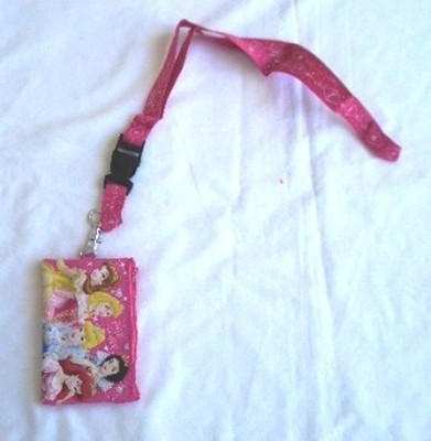 Disney Tinker Bell Hot Pink Lanyard ID Ticket Badge Key Chain Holder Wallet Disney Tinker Bell Hot Pink Lanyard ID Ticket Badge Key Chain Holder Wallet