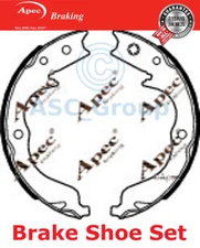 Apec Braking Replacement 190mm x 32mm Drum Brake Shoes Set SHU718