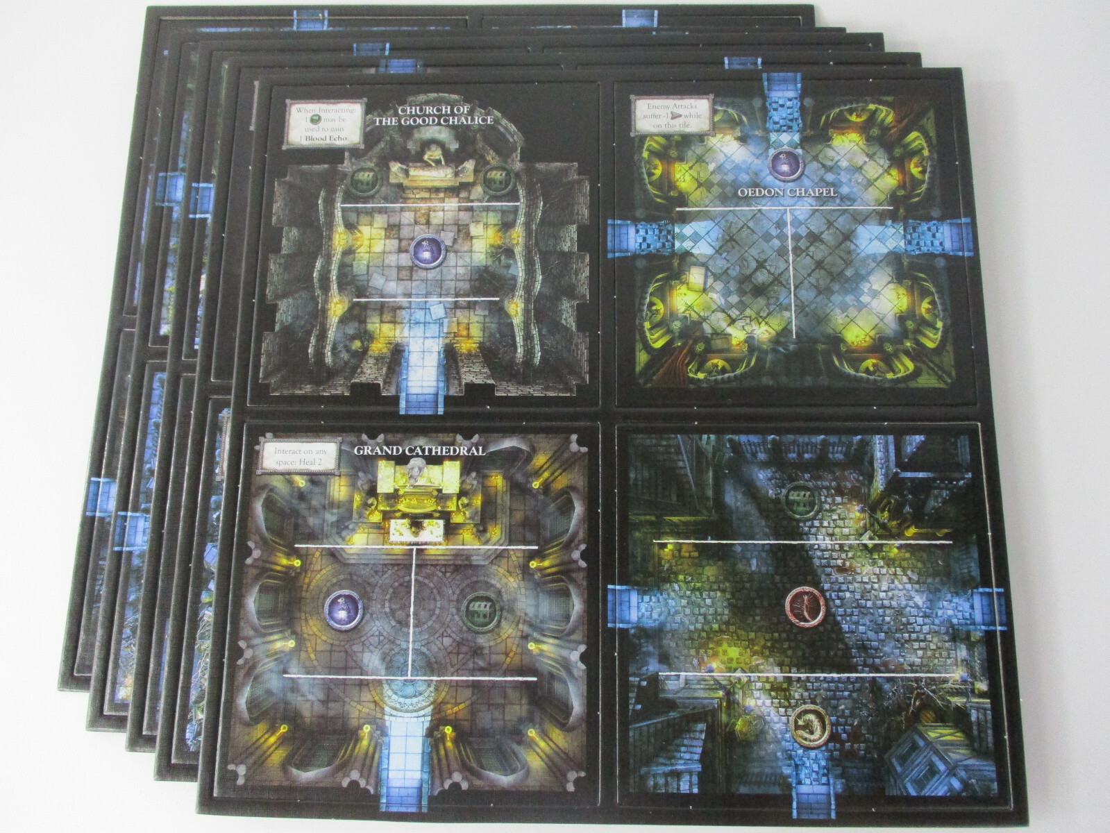 BLOODBORNE The Board Game 20x MAP TILES Complete Set NEW!! eBay