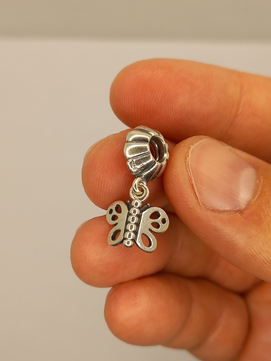 Authentic Pandora Charm Friends Forever Butterfly 790531 Silver