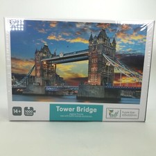 Jigsaw Puzzle 1000 Piece Tower Bridge Learning Education Toy Game 400x300mm Nw4