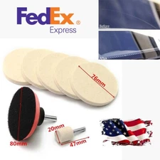 10x Car Window Glass Polishing Powder Kit Windshield Glass Scratch Removal Tool