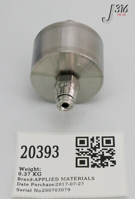 20393 APPLIED MATERIALS WELDMENT VAPOR SUPERHEATER MCVD GPLIS 0040
