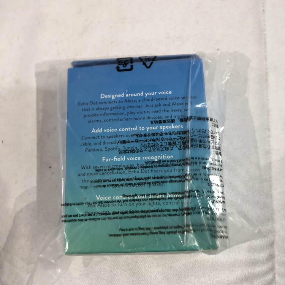 Amazon Echo Dot 2nd Generation Smart Speaker Alexa White~ New Factory Sealed - Image 4 of 4