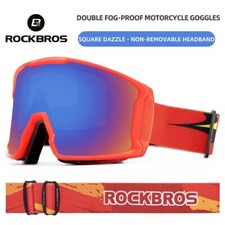 ROCKBROS Ski Goggles Anti-fog with Double Len...