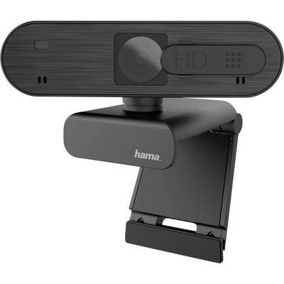 Hama Webcam 1080p Full HD Stereo Mikrofon Autofokus Homeoffice Gaming 360 Grad
