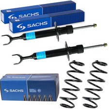 2x SACHS STOSSDÄMPFER+FAHRWERKSFEDER VORNE passend für AUDI A4 B5 VW PASSAT B5