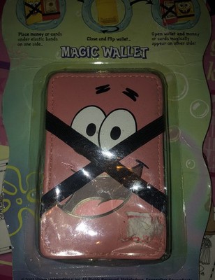 SPONGEBOB SCHWAMMKOPF MAGIC GELDBÖRSE HÄLT GELD & KARTEN 2003 BRANDNEU SELTEN