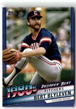 2020 Topps #DB-61 Bert Blyleven Decades' Best Blue (Series Two)