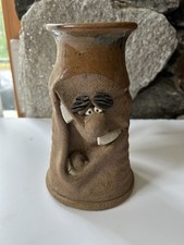 Vintage Handmade Stoneware Pottery Mug Resemb...