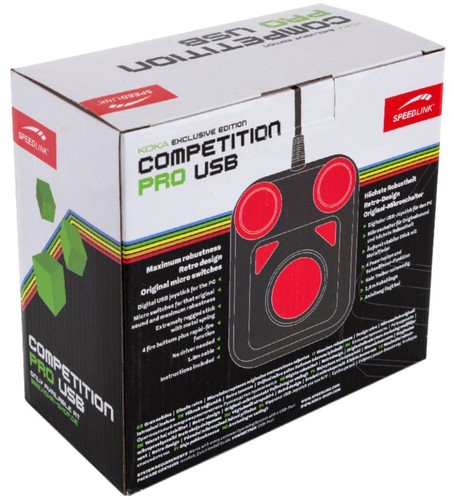 Oryginalny joystick Speedlink Competition Pro USB KOKA Edition retro gry gamingowe - Zdjęcie 6 z 6