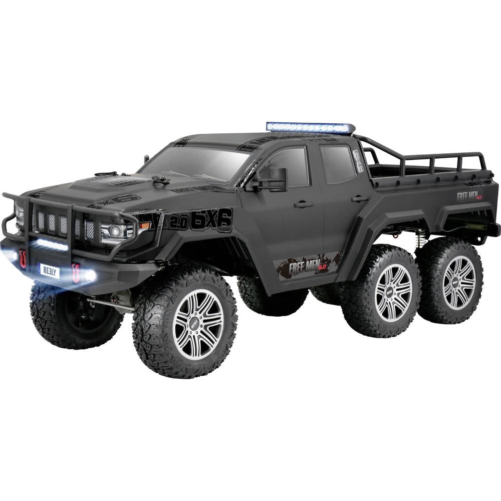 Crawler électrique Reely FreeMen 2.0 6x6 pour franchir les obstacles sans patiner