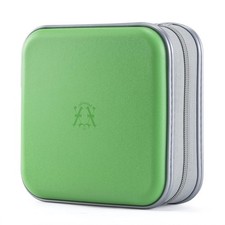 alavisxf xx CD Case, 48 Capacity Hard Plastic DVD Case 48 Capacity, Green