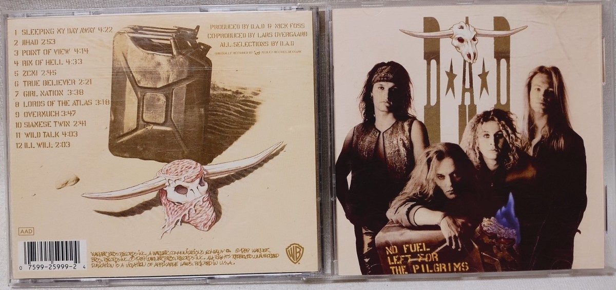 No Fuel Left for the Pilgrims by D:A:D (CD, 1989) for sale online