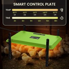 New Smart Chick Brooder Plate, 12"x16" Adjustable Height
